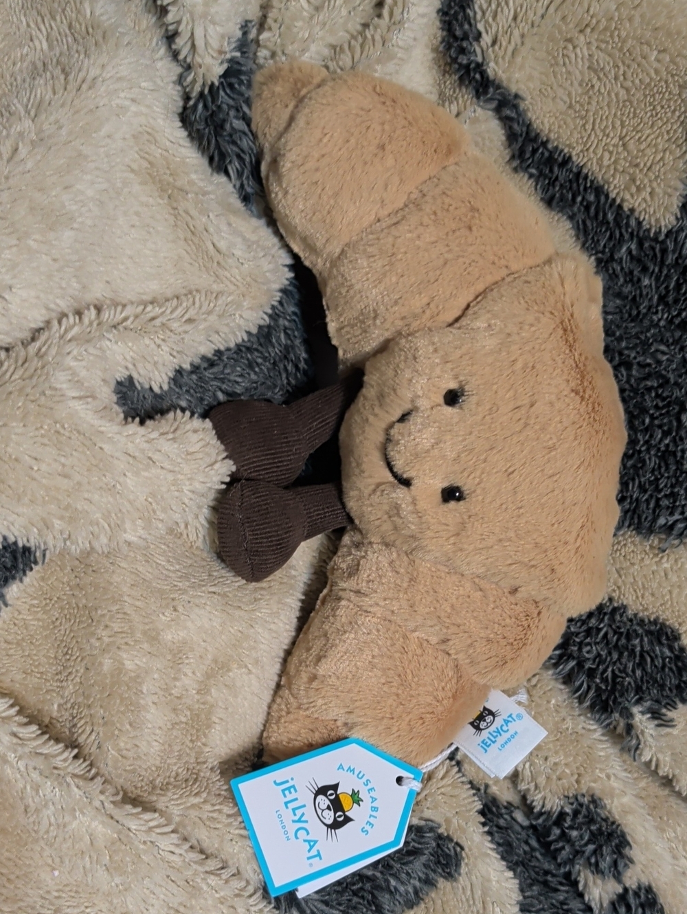 Jellycat Brown Small Croissant